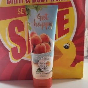 New get happy white peach sangria lotion
